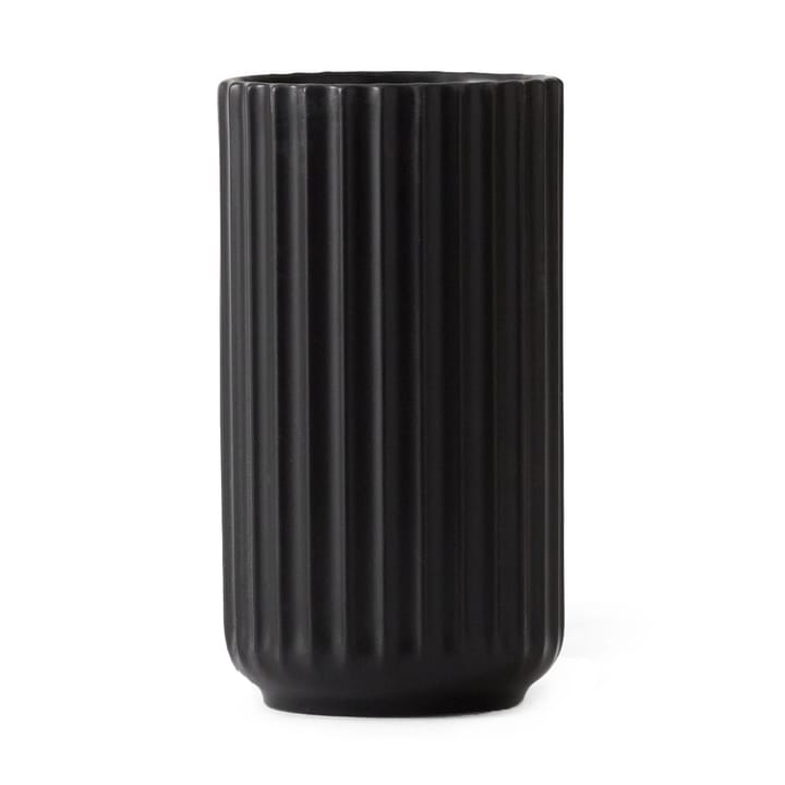 Lyngby vase sort matt, 12 cm Lyngby Porcelæn