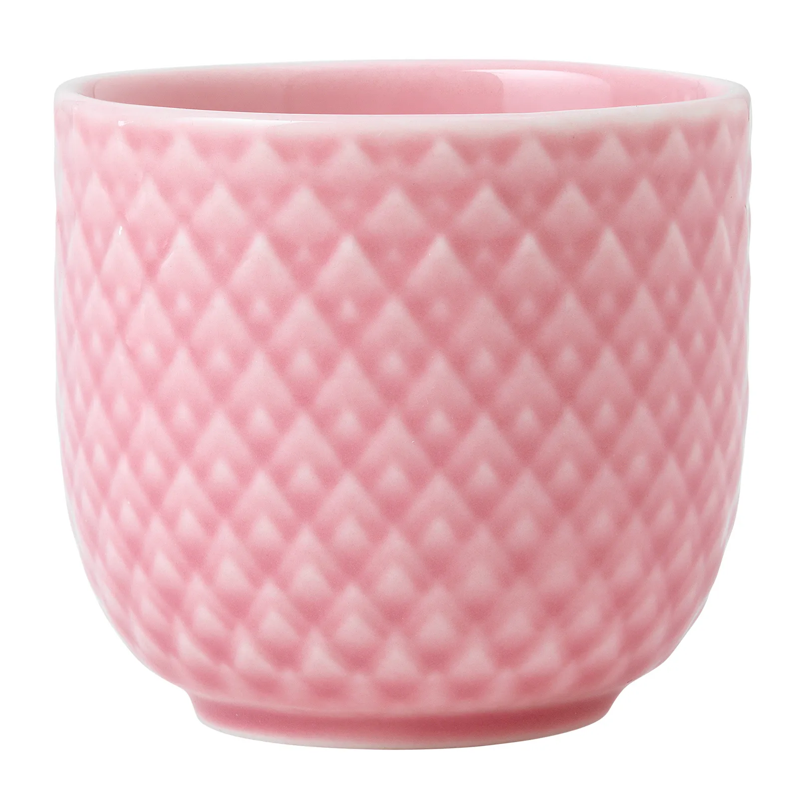 Rhombe eggeglass Ø 5 cm, Rosa Lyngby Porcelæn