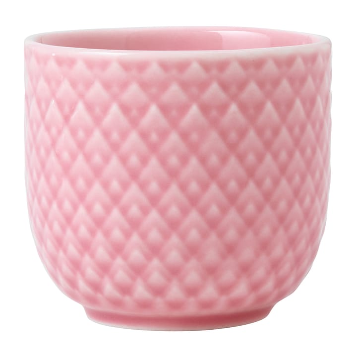 Rhombe eggeglass Ø 5 cm - Rosa - Lyngby Porcelæn