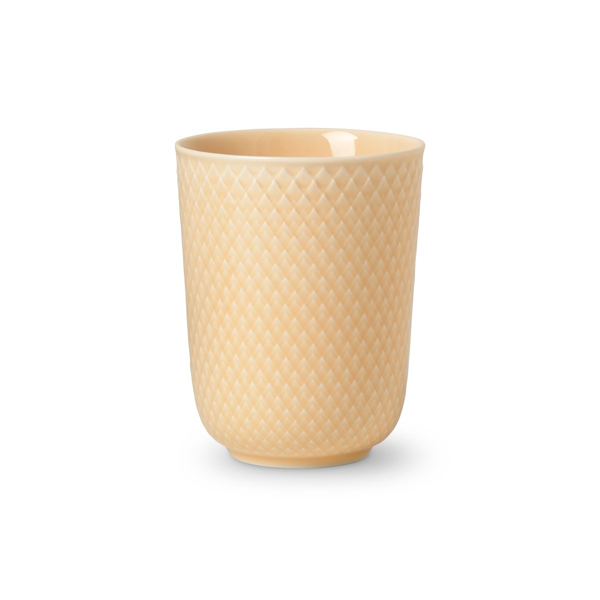 Lyngby Porcelæn - Rhombe Color krus 33 cl sand