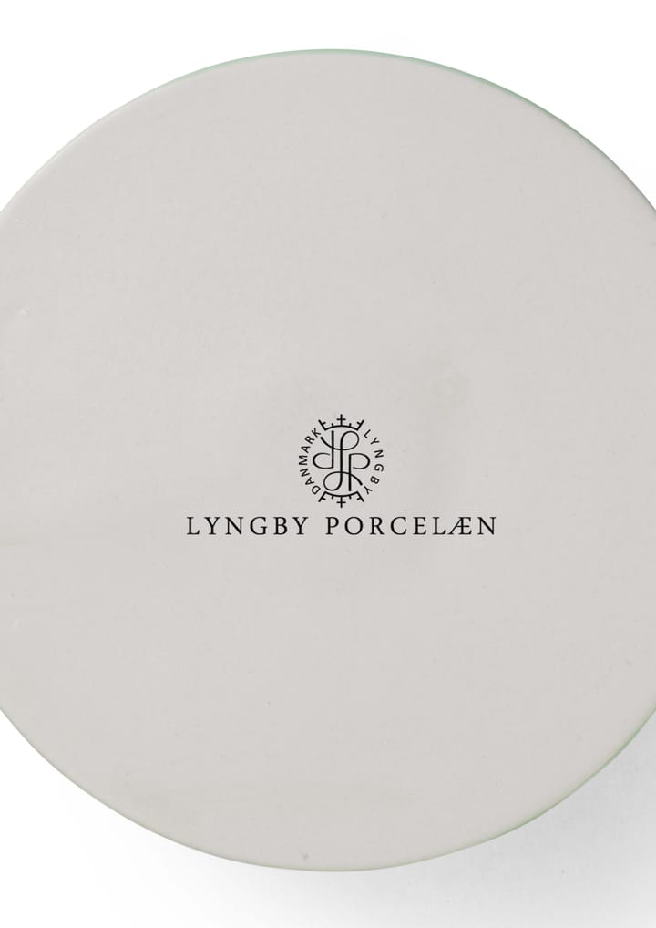 Rhombe lysestake 3 cm, Grønn Lyngby Porcelæn