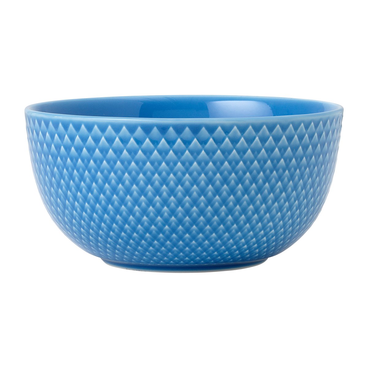 Lyngby Porcelæn - Rhombe Color skål 13 cm blå