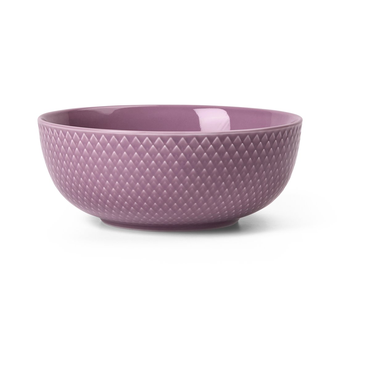 Lyngby Porcelæn - Rhombe Color skål 15,5 cm lilla