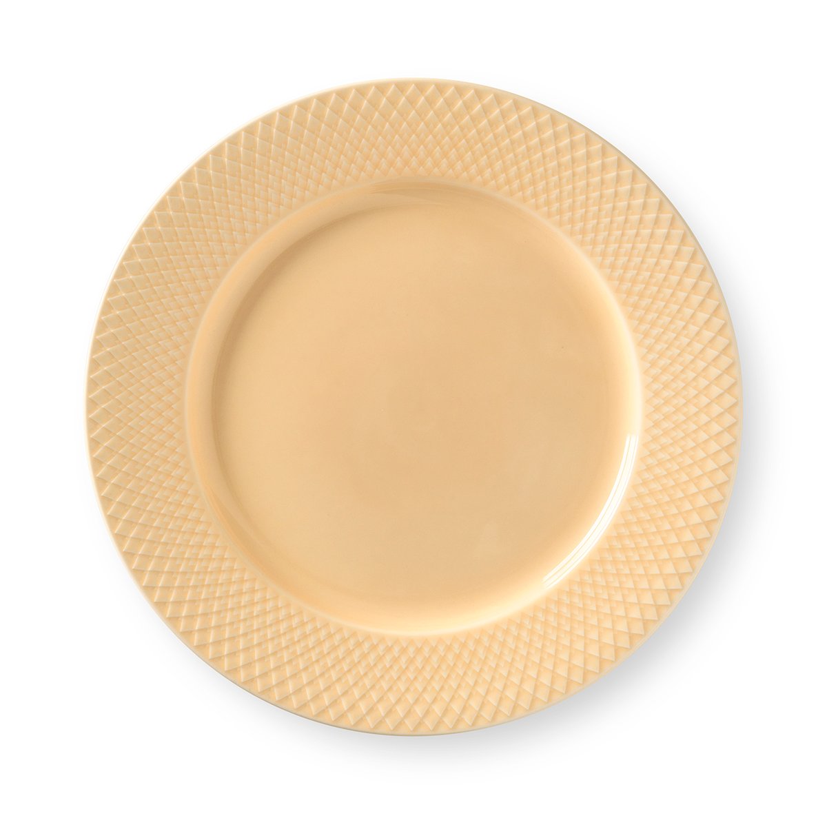 Rhombe Middagstallerken 27 cm Sand