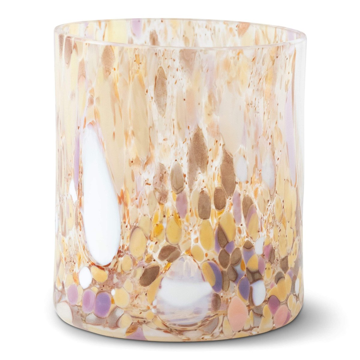 Magnor - Swirl drikkeglass/lykt 35 cl brun multi