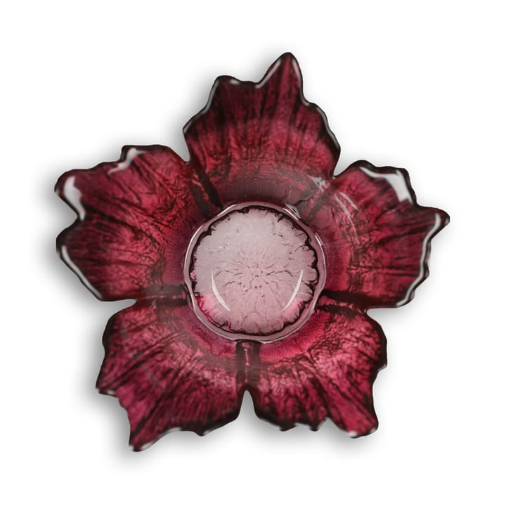 Fleur lyslykt Ø 14 cm, rødrosa Målerås Glasbruk