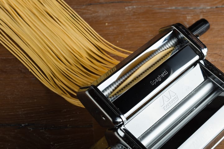 Tilbehør til Marcato pastamaskin Atlas 150, Pastavalse Spaghetti Marcato