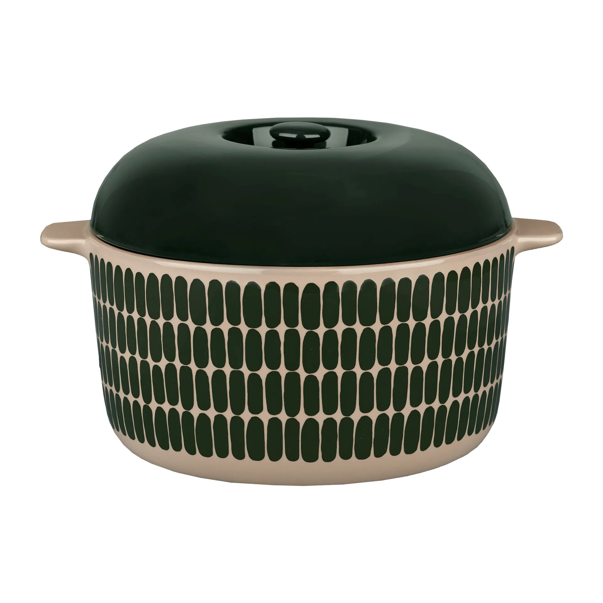 Alku gryte 2 l, terra-dark green Marimekko