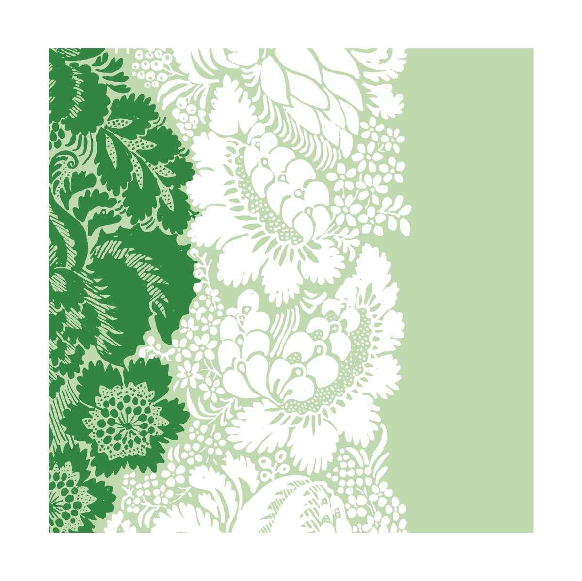 Marimekko Ananas serviett 33 x 33 cm 20-pk Green