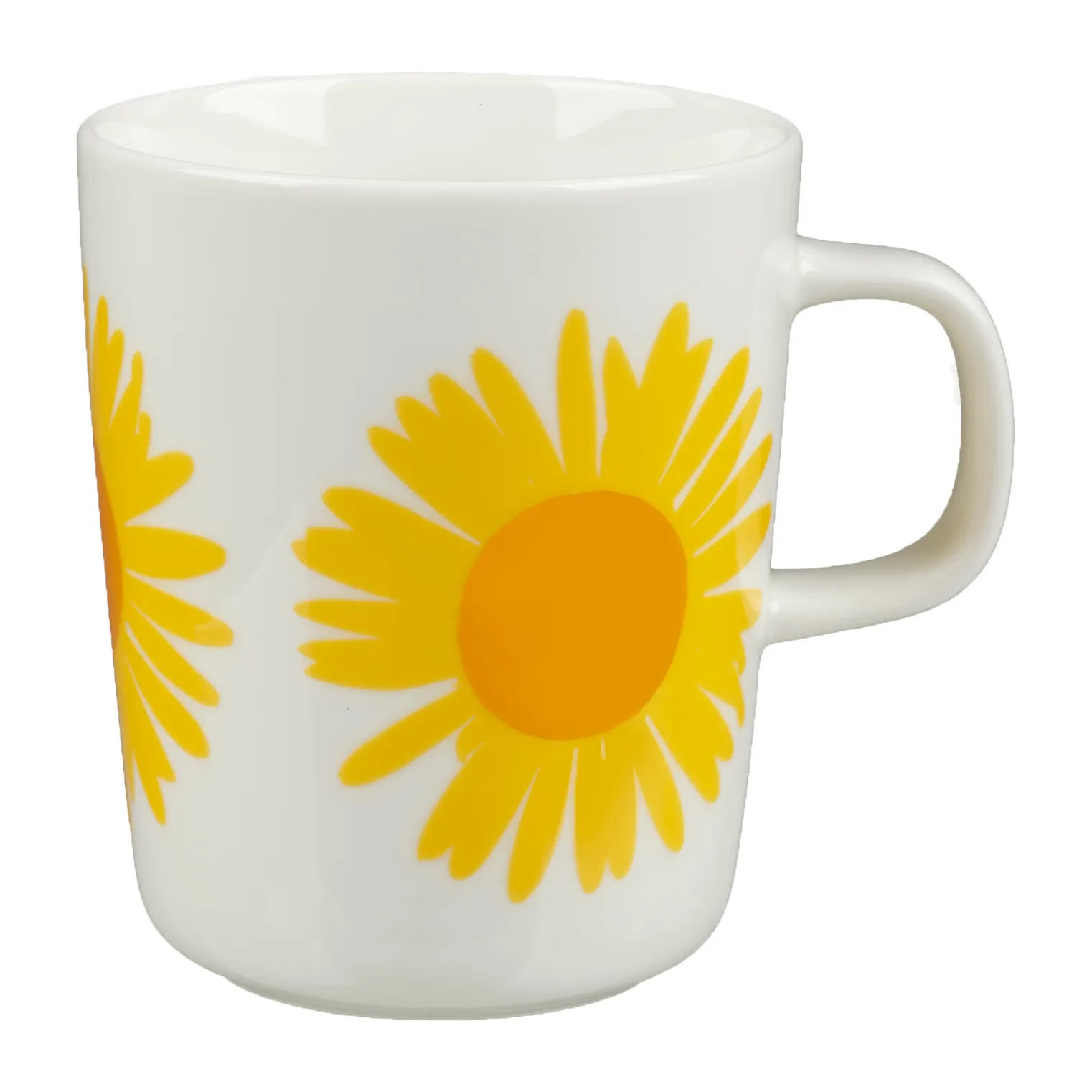 Auringonkukka krus 25 cl, Gul-hvit Marimekko