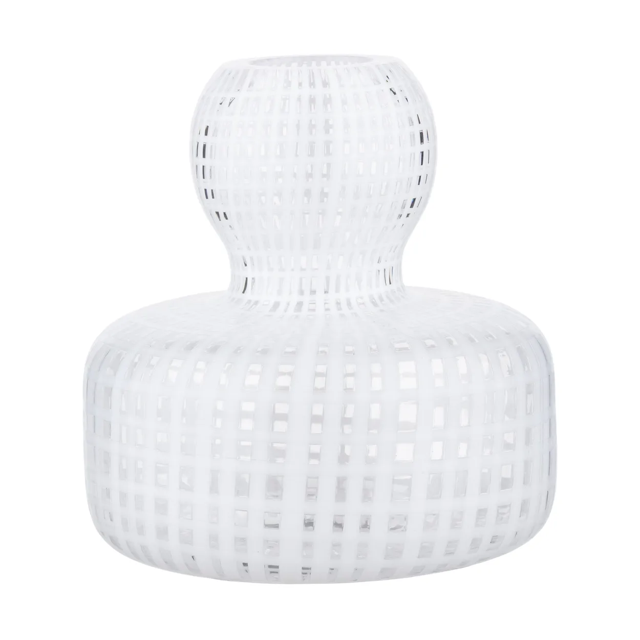 Marimekko Flower Vase Ø10 cm Clear-white