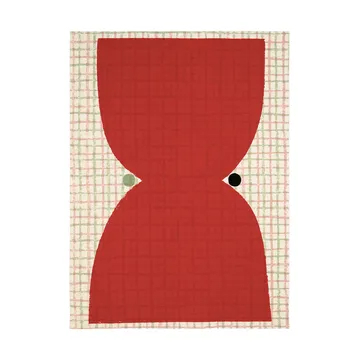 Kalendi & Losange kjøkkenhåndkle 43x60 cm 2 deler - Cotton-red-green - Marimekko