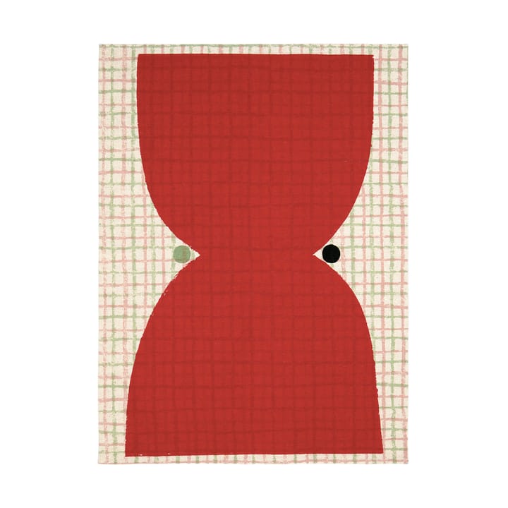 Kalendi & Losange kjøkkenhåndkle 43x60 cm 2 deler, Cotton-red-green Marimekko