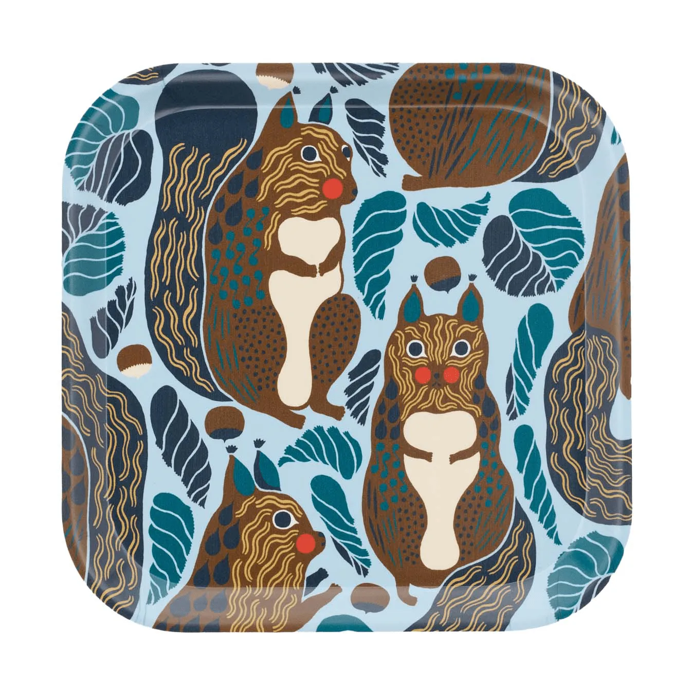 Kurre brett, Sky blue-flerfarget Marimekko