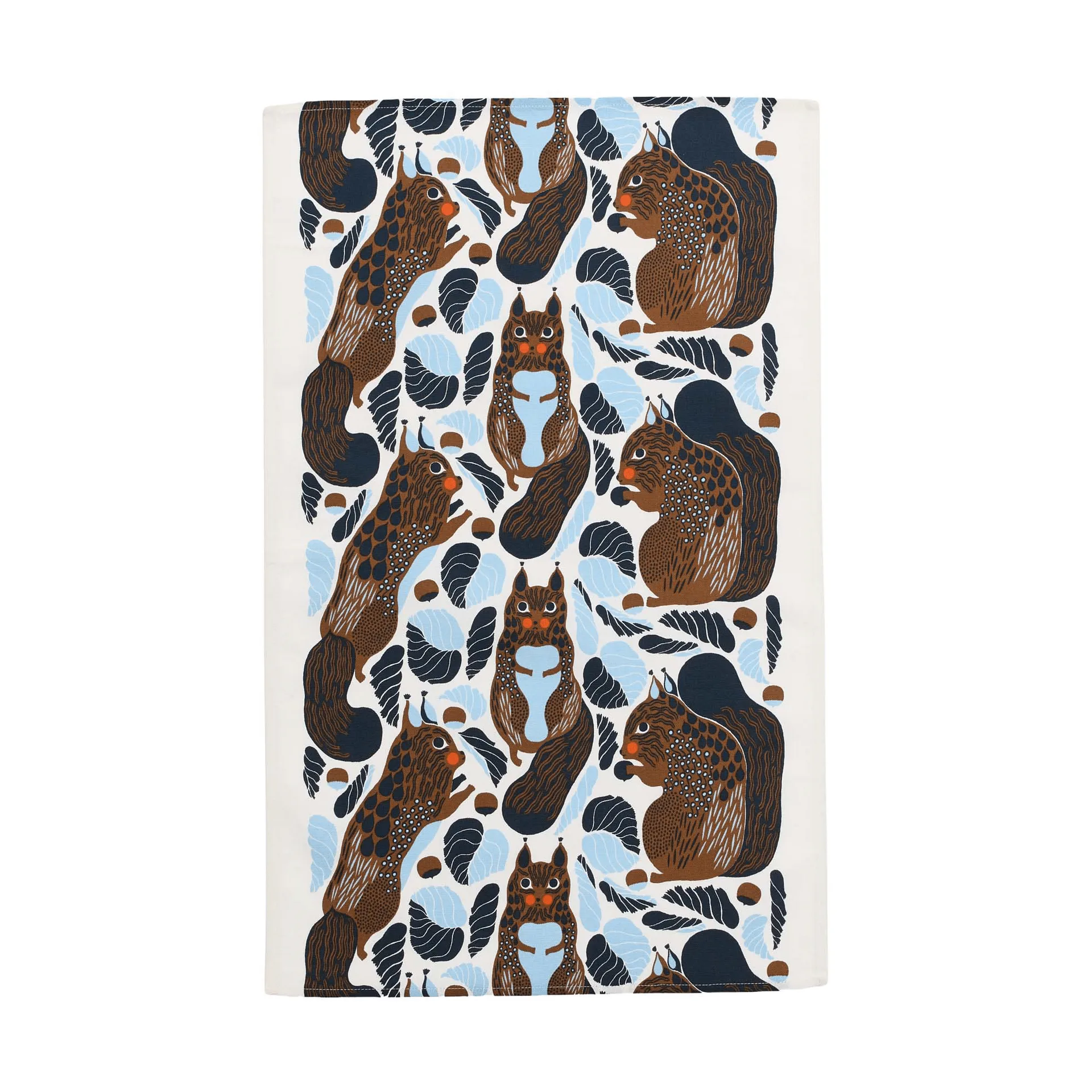Kurre kjøkkenhåndkle 43x70 cm, White-light blue-toffee Marimekko