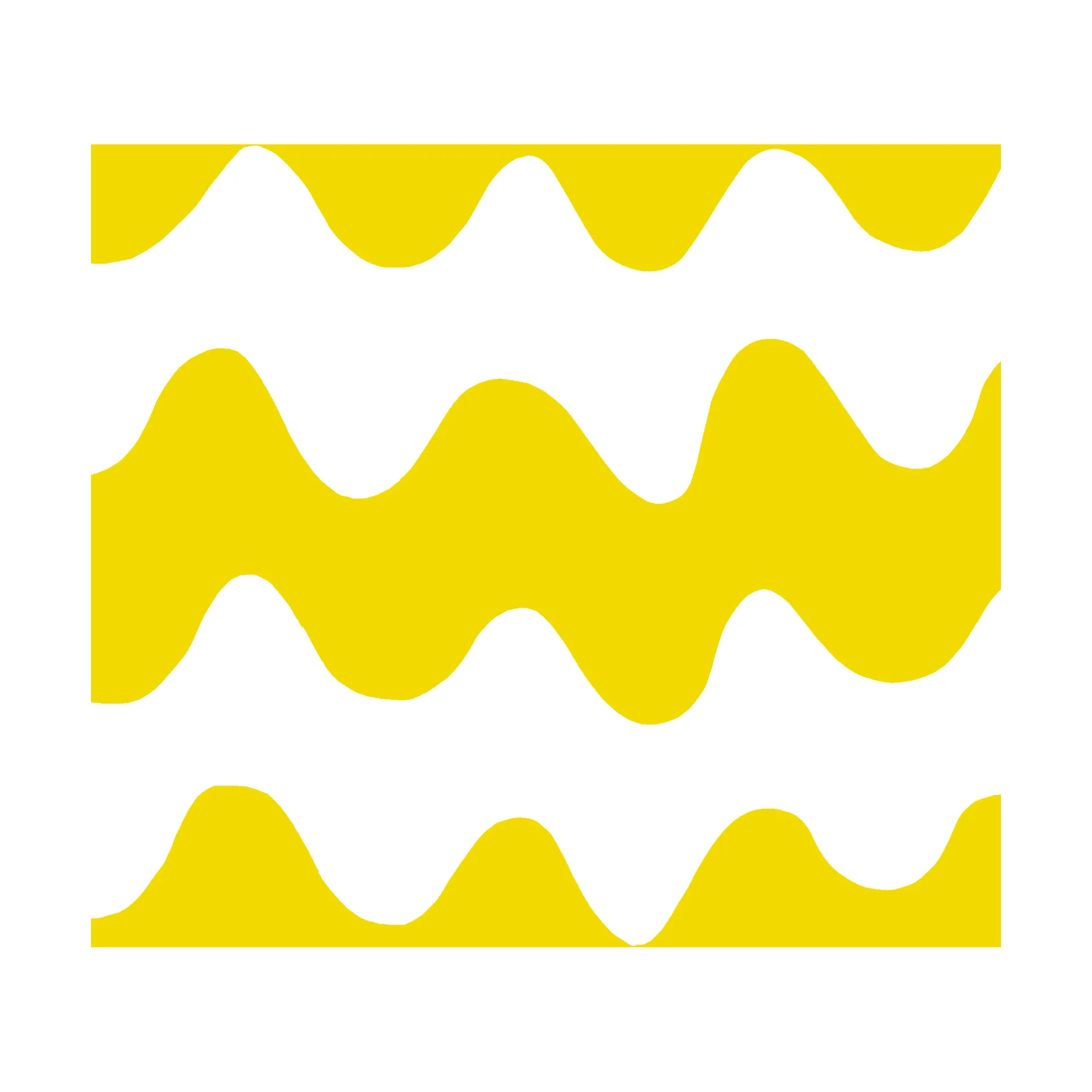 Lokki serviett 33x33 cm 20-pk, Yellow Marimekko