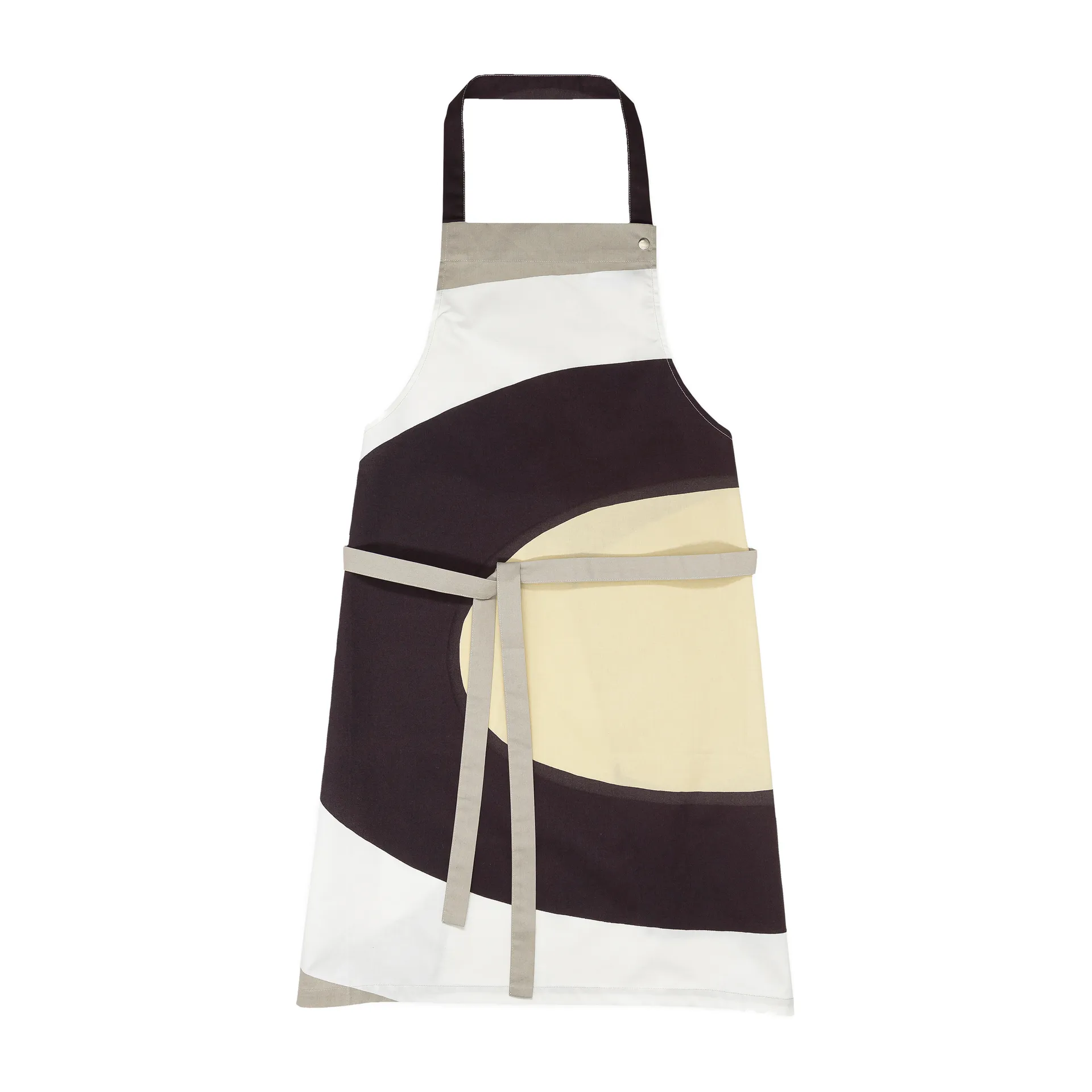 Melooni forkle, grå-hvit-beige Marimekko