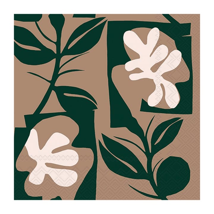 Naatit servietter 33 x 33 cm 20-pakning, Linen Marimekko