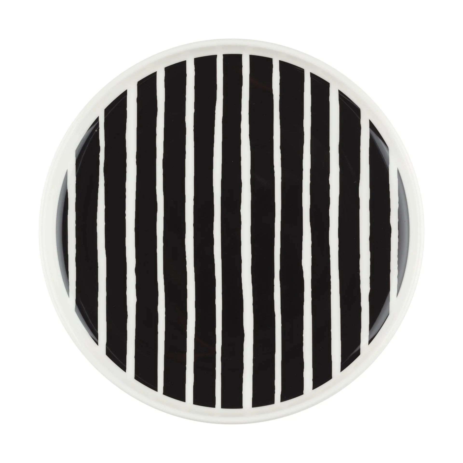 Oiva Piccolo tallerken Ø20 cm, White-black Marimekko
