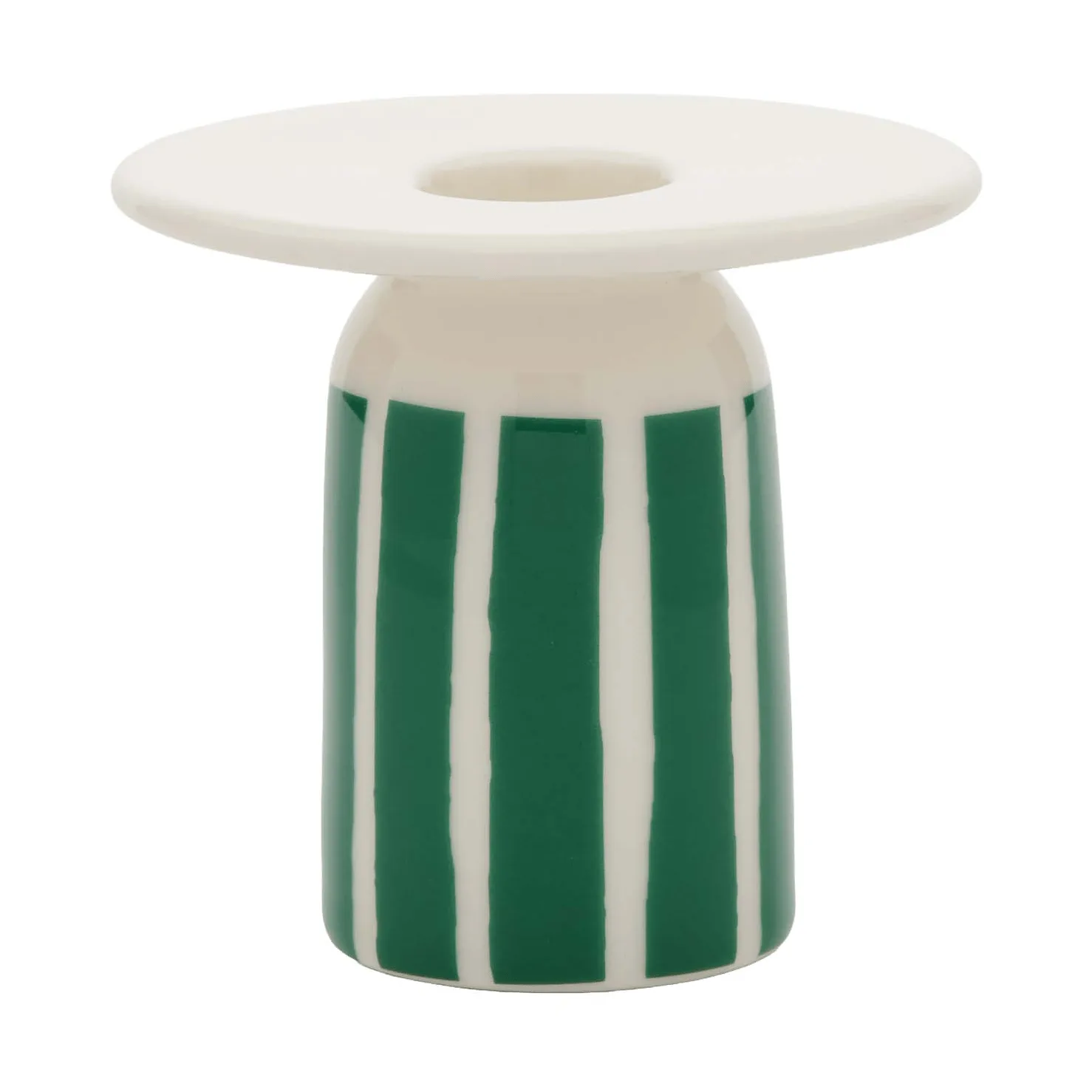 Piccolo lysestake, White-green, 8 cm Marimekko
