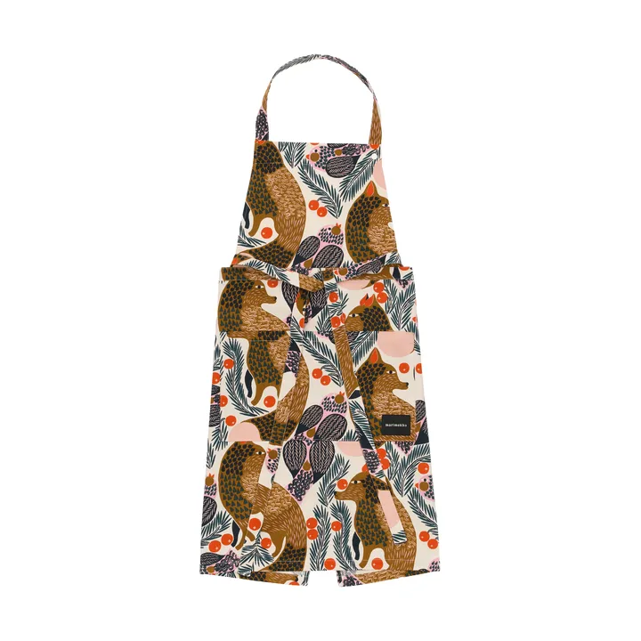 Pieni Ketunmarja forkle - White-multicolor - Marimekko