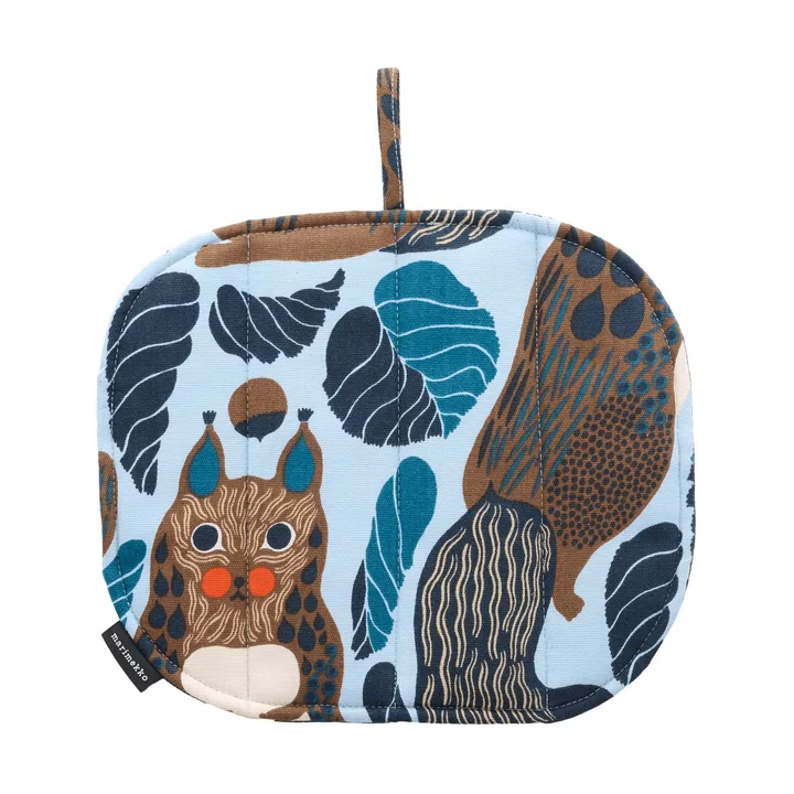 Pieni Kurre gryteunderlag - Sky blue-flerfarget - Marimekko