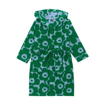 Pieni Unikko badekåpe L - Light blue-green - Marimekko