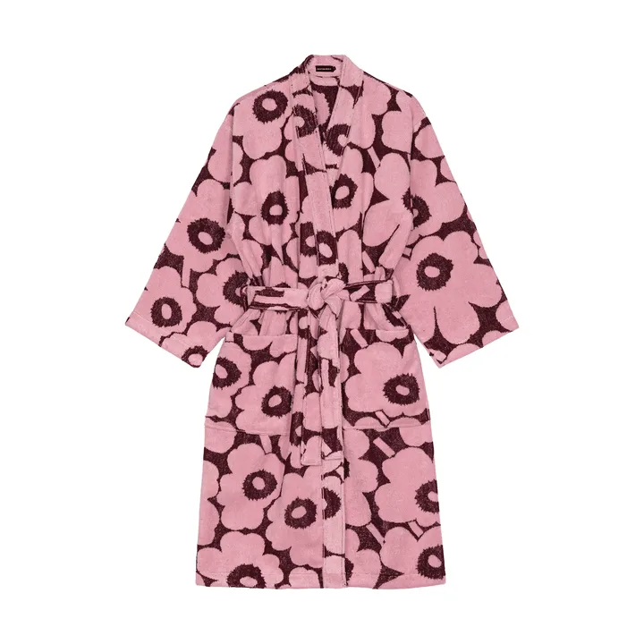 Pieni Unikko badekåpe XL - Plomme-rosa - Marimekko