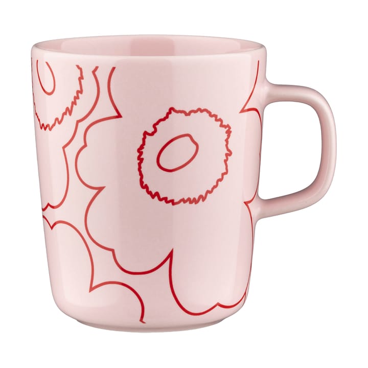 Piirto Unikko Oivo krus 2,5 dl, Rosa Marimekko