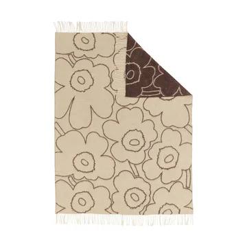 Piirto Unikko pledd 130x170 cm - Off white-muldvarp - Marimekko
