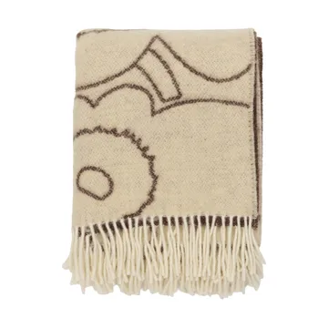 Piirto Unikko pledd 130x170 cm - Off white-muldvarp - Marimekko