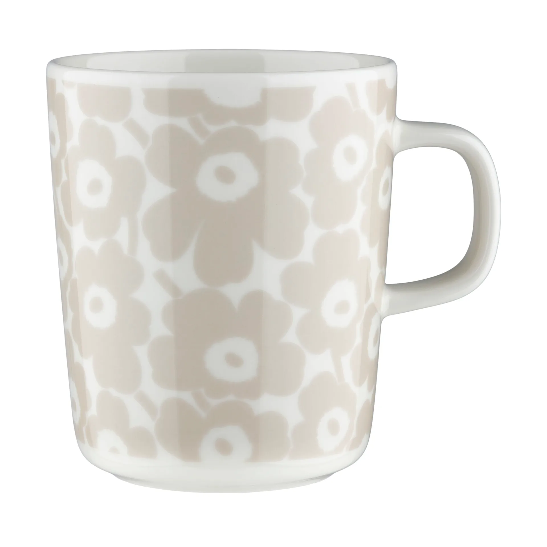 Pikkuinen Unikko kopp 25 cl, White-straw Marimekko