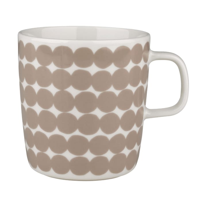 Räsymatto kopp 4 dl, White-beige Marimekko