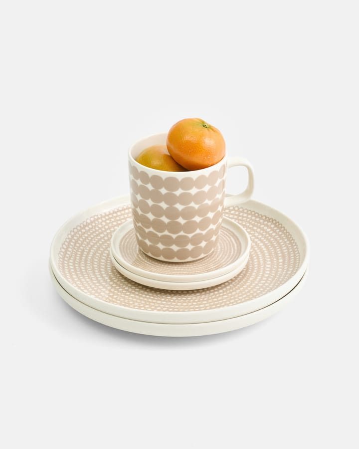 Räsymatto kopp 4 dl, White-beige Marimekko