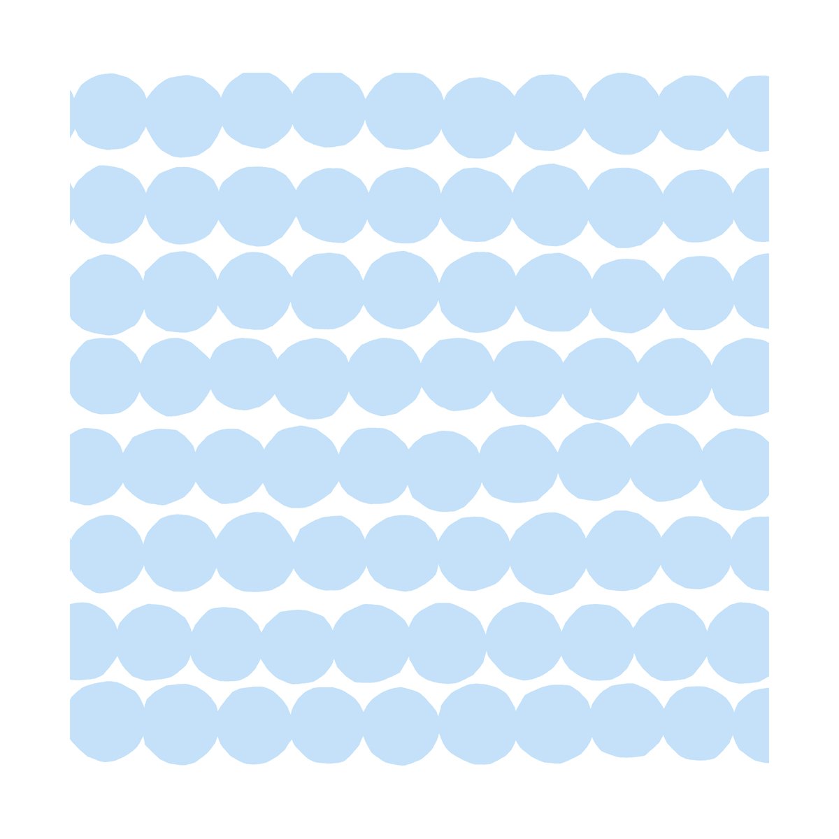 Marimekko Räsymatto serviett 33x33 cm 20-pk Light Blue
