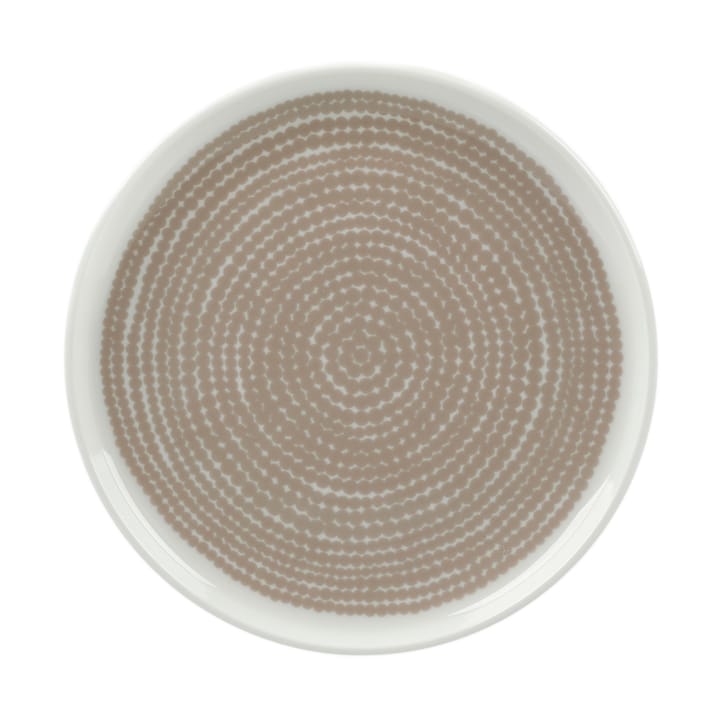 Siirtolapuutarha asjett Ø13,5 cm, White-beige Marimekko