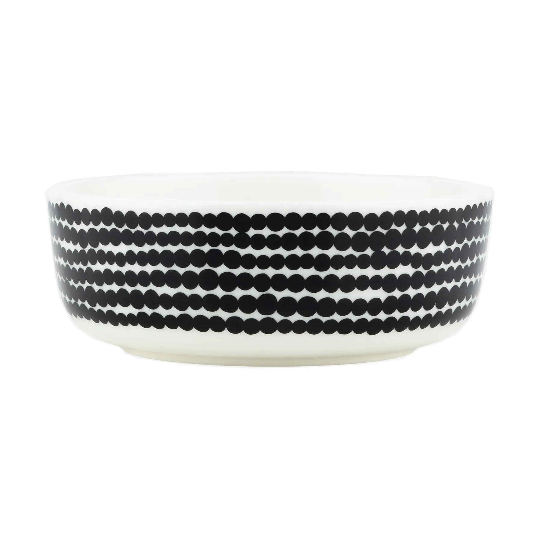 Siirtolapuutarha bolle 4 dl, Black-white Marimekko