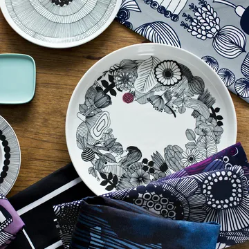 Siirtolapuutarha serveringsfat - Diameter 32 cm - Marimekko