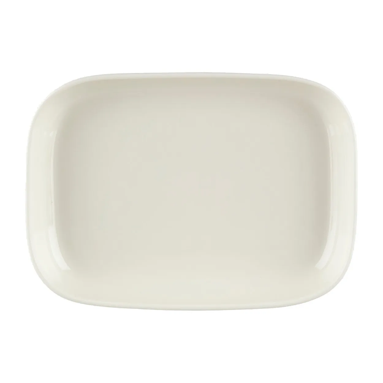 Marimekko Siirtolapuutarha Tallerken 18 x 25 cm White-clay