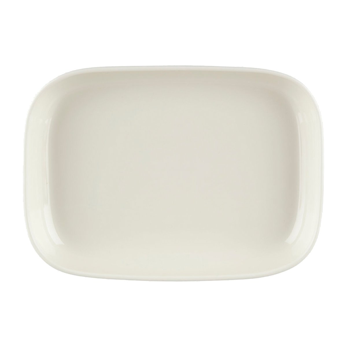 Marimekko Siirtolapuutarha Tallerken 18 x 25 cm White-clay