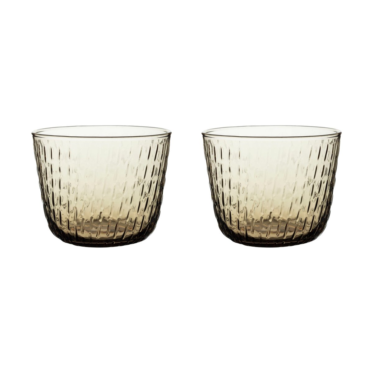 Marimekko Syksy drikkeglass 2dl 2-pk Brown