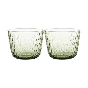Syksy drikkeglass 2dl 2-pk - Olive - Marimekko