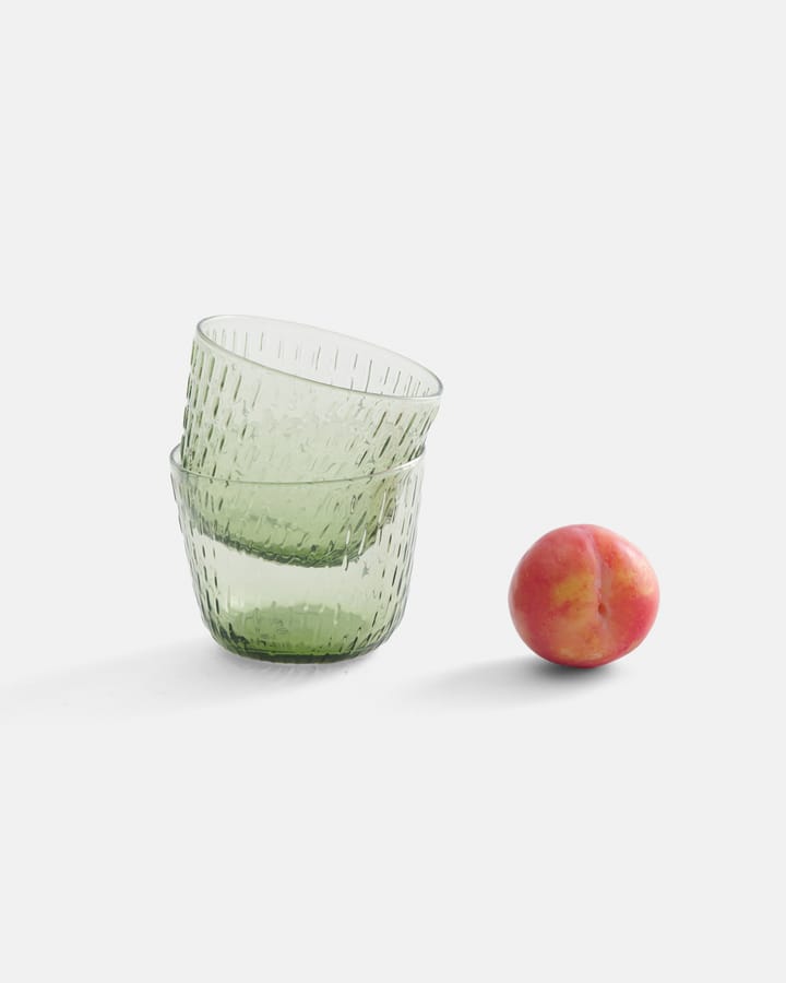 Syksy drikkeglass 2dl 2-pk, Olive Marimekko