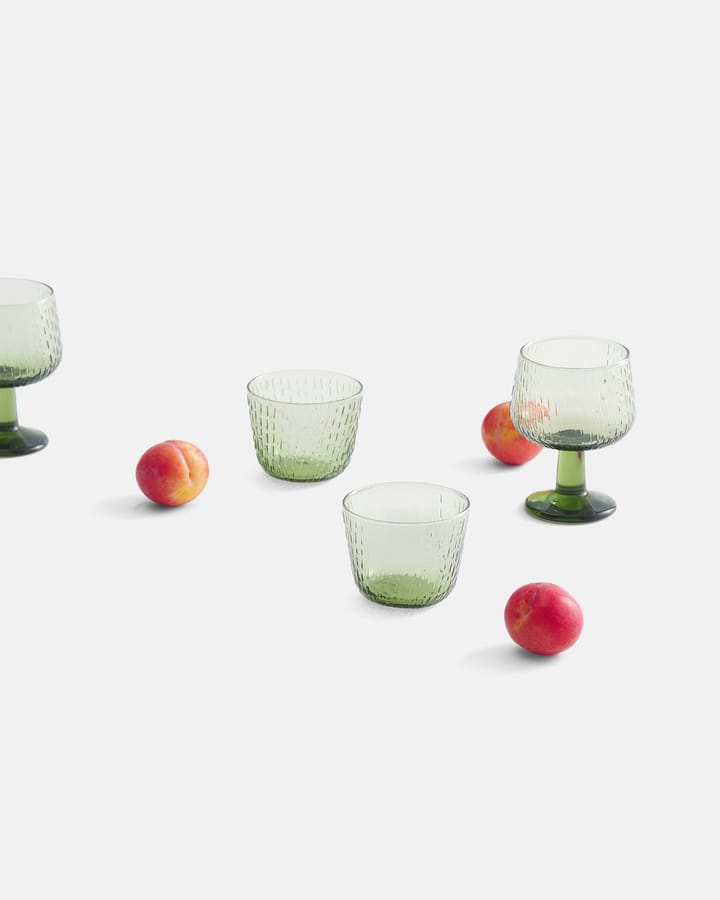 Syksy drikkeglass 2dl 2-pk, Olive Marimekko