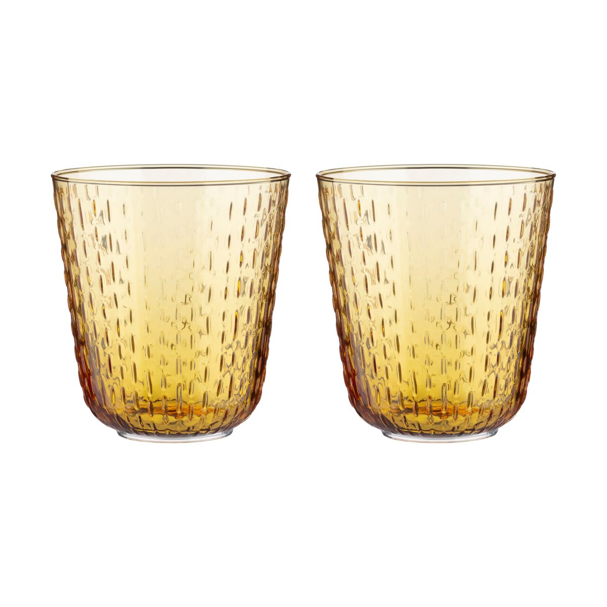 Marimekko Syksy tumbler glass 36 cl 2-pack Beige