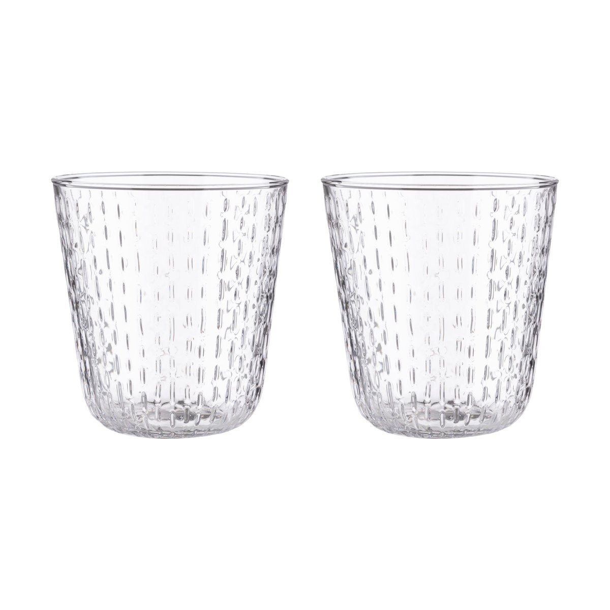 Marimekko Syksy tumbler glass 36 cl 2-pack Klar