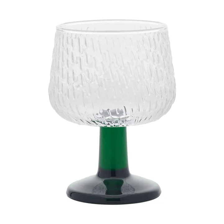 Syksy vinglass 2,5 dl - Clear-green - Marimekko