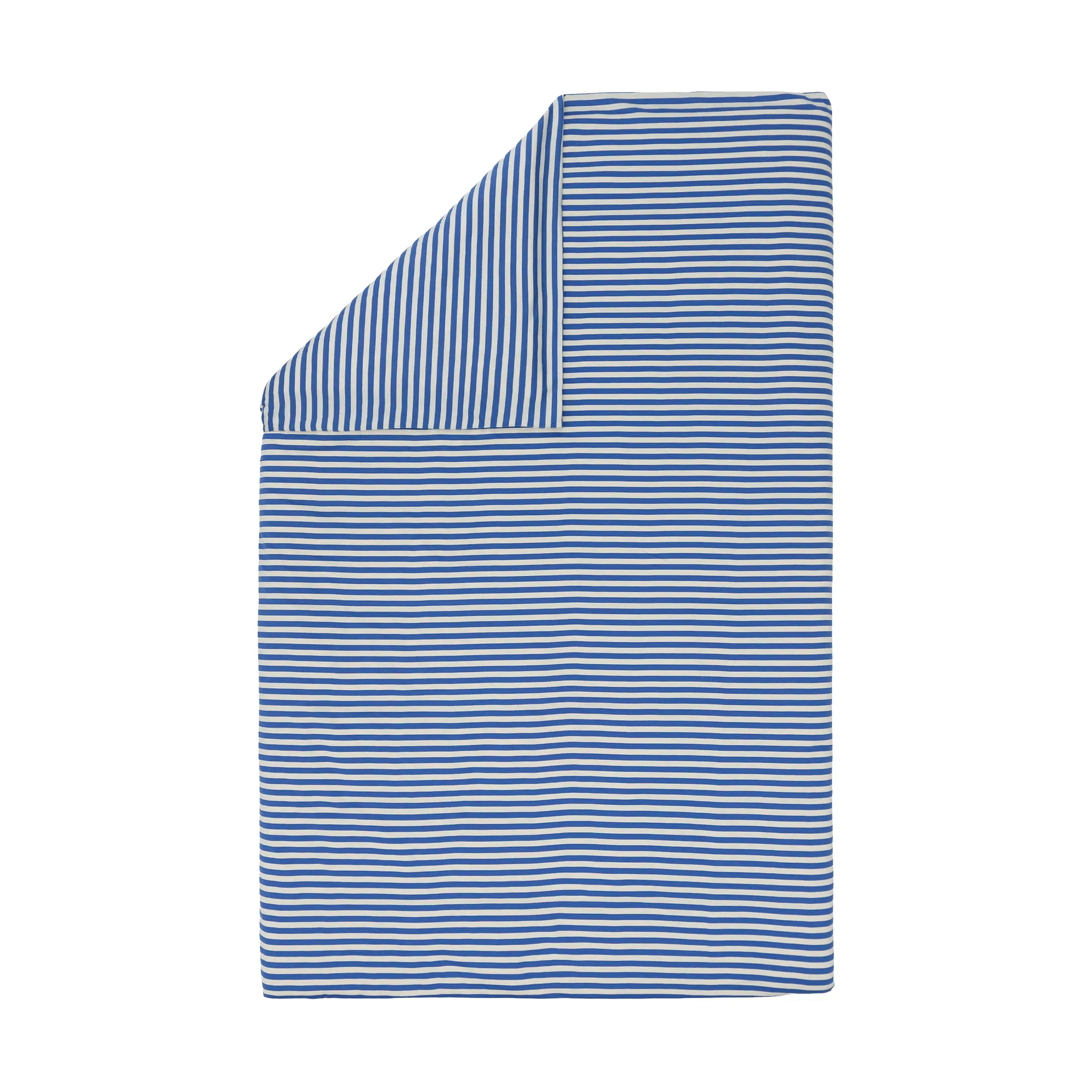 Tasaraita dynetrekk 150x210 cm, Off white-blue Marimekko