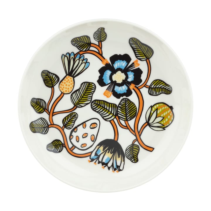 Tiara dyp tallerken Ø20,5 cm - Hvit - Marimekko