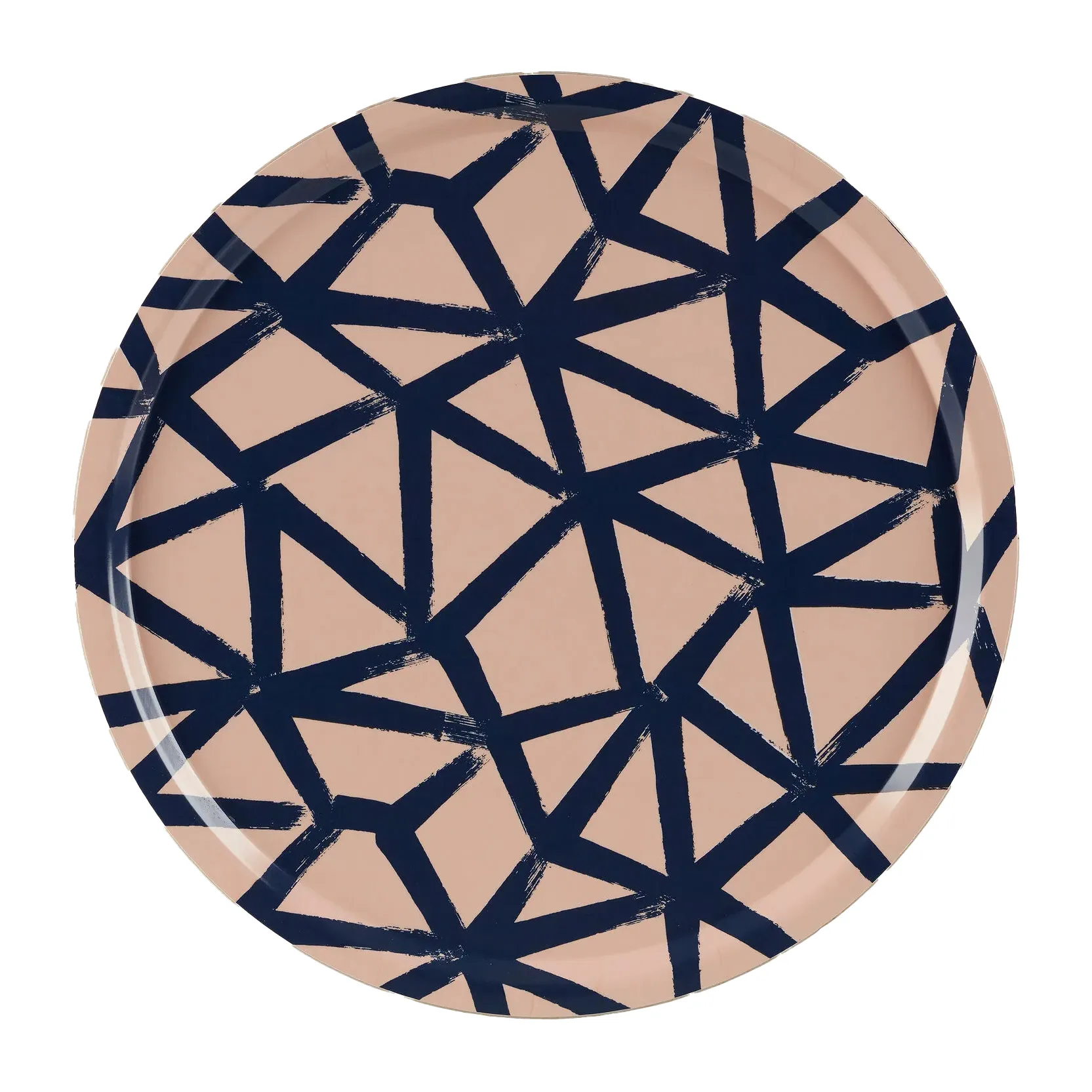 Ukkospilvi brett Ø 46 cm, Powder-dark blue Marimekko